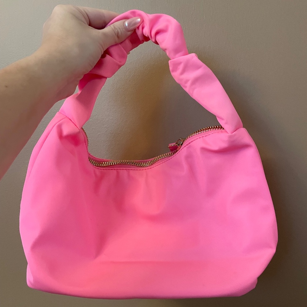 Stoney Clover Lane Bubblegum Scrunch Handle Bag